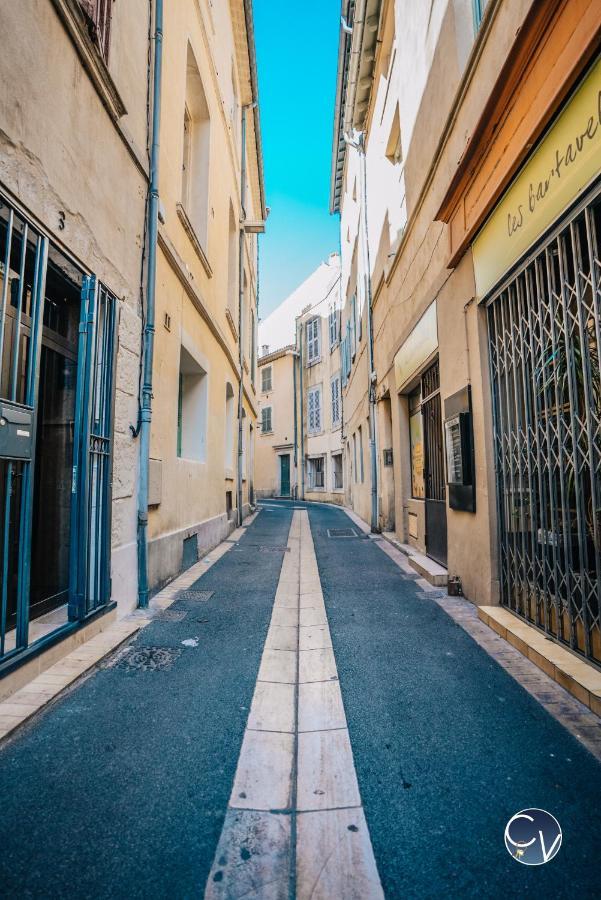 Studio Centre-Ville Nîmes Extérieur photo